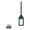 VINGA Baltimore RCS recycled polyester luggage tag navy | No Branding | not available | not available