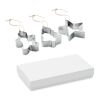 Cookie cutter ornamental set matt silver | No Branding | not available | not available | not available