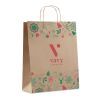 Gift paper bag large beige | No Branding | not available | not available | not available