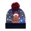 Christmas knitted beanie LED blue | No Branding | not available | not available | not available