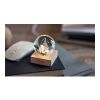 Christmas LED crystal ball wood | No Branding | not available | not available