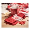 Winter gift mug and gloves set red | No Branding | not available | not available | not available