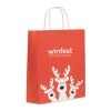 Gift paper bag medium red | No Branding | not available | not available | not available