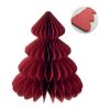Paper Xmas tree decoration red | No Branding | not available | not available | not available
