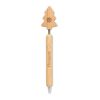 Bamboo Christmas tree ball pen wood