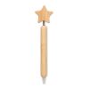 Bamboo star ball pen wood