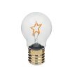 LED decorative bulb yellow