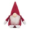 Felt gnome decoration red