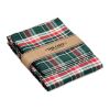 Chequer cotton tablecloth set Colourful
