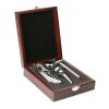 Classic wine set in wooden box silver | No Branding | not available | not available | not available