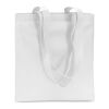 80gr/m² nonwoven shopping bag long handles white | No Branding | not available | not available | not available