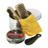 Shoe polish kit in tin box shiny silver | No Branding | not available | not available | not available