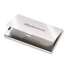 Business card holder matt silver | No Branding | not available | not available | not available