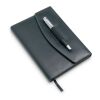 A5 notebook portfolio with pen black | No Branding | not available | not available