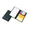 Memo pad with page markers black | No Branding | not available | not available | not available