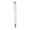 Push button pen with black ink white | No Branding | not available | not available
