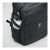 600D RPET laptop backpack with mesh side pockets black | No Branding | not available | not available | not available