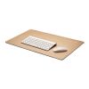 Large recycled paper desk pad beige | No Branding | not available | not available