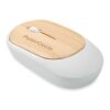 Wireless mouse in bamboo white | No Branding | not available | not available
