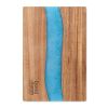 Acacia wood cutting board with epoxy resin wood | No Branding | not available | not available