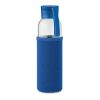 Recycled glass bottle 500 ml royal blue
