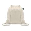 Drawstring bag Fairtrade beige | No Branding | not available | not available | not available