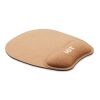 Ergonomic cork mouse mat beige | No Branding | not available | not available