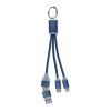 4 in 1 charging cable type C navy blue | No Branding | not available | not available | not available