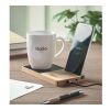 Wireless charger mug warmer wood | No Branding | not available | not available