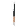 Push button cork & aluminium pen black | No Branding | not available | not available