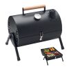 Portable barbecue with chimney black | No Branding | not available | not available