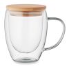 Classic double wall mug 300ml transparent | No Branding | not available | not available | not available