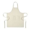 Organic cotton apron 240 gr/m² Off White | No Branding | not available | not available | not available