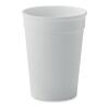 Recycled PP cup capacity 300ml white | No Branding | not available | not available