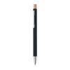 Recycled aluminium ball pen black | No Branding | not available | not available