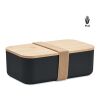 PLA corn lunch box 1000ml black | No Branding | not available | not available | not available