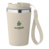 Double wall tumbler 350 ml beige | No Branding | not available | not available | not available