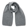 Scarf in RPET polyester white/grey | No Branding | not available | not available | not available