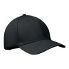 6 panel cotton baseball cap black | No Branding | not available | not available | not available