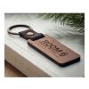 Key ring in walnut and PU wood | No Branding | not available | not available | not available