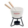 Ceramic fondue set 240 ml white | No Branding | not available | not available