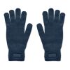 Knitted gloves in RPET navy blue | No Branding | not available | not available | not available