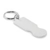 Key ring with trolley token silver | No Branding | not available | not available