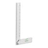 Aluminium level ruler 30 cm silver | No Branding | not available | not available