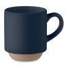 Ceramic stackable mug 170 ml navy blue | No Branding | not available | not available