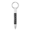 Key ring with twist action pen black | No Branding | not available | not available