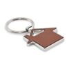 House shaped key ring brown | No Branding | not available | not available