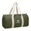 Recycled cotton sports bag Army Green | No Branding | not available | not available | not available