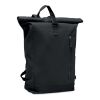 Roll top backpack 390 gr/m² black | No Branding | not available | not available | not available