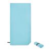 Double sided microfibre towel turquoise